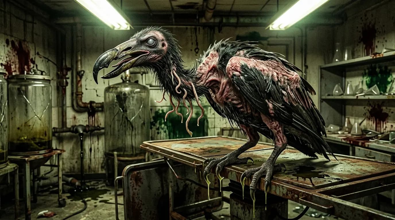 POISONOUS DARK AGE BIRD